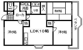 オーク岸和田  ｜ 大阪府岸和田市土生町2丁目（賃貸マンション3LDK・2階・62.73㎡） その2