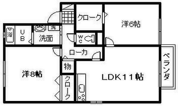 コゥジィーヒル ｜大阪府岸和田市土生町12丁目(賃貸アパート2LDK・1階・59.54㎡)の写真 その2