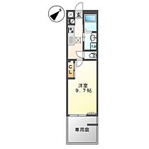 大阪府岸和田市下松町1丁目（賃貸アパート1K・1階・30.87㎡） その2