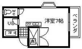 大阪府岸和田市小松里町（賃貸マンション1K・1階・19.00㎡） その2