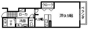 大阪府岸和田市南町36番17号（賃貸アパート1K・1階・32.90㎡） その2