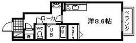 大阪府岸和田市小松里町（賃貸アパート1R・1階・25.68㎡） その2