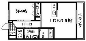 大阪府泉北郡忠岡町忠岡中3丁目（賃貸アパート1LDK・2階・36.00㎡） その2