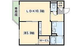 大阪府貝塚市窪田（賃貸アパート1LDK・1階・42.83㎡） その2