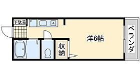 コーポサンフェローＣ棟  ｜ 大阪府泉南郡熊取町小垣内4丁目（賃貸アパート1R・2階・19.44㎡） その2