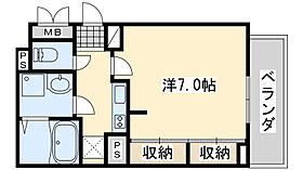 大阪府泉佐野市中町2丁目3番41号（賃貸アパート1K・3階・25.83㎡） その2