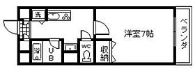 アンシャンテ  ｜ 大阪府貝塚市新井（賃貸マンション1K・3階・26.60㎡） その2