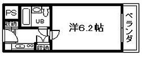 ユニデンス貝塚  ｜ 大阪府貝塚市半田1丁目（賃貸マンション1K・3階・18.00㎡） その2