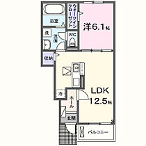 大阪府泉佐野市下瓦屋475-28（賃貸アパート1LDK・1階・44.70㎡） その1