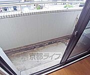 日当たり良好のバルコニーです。