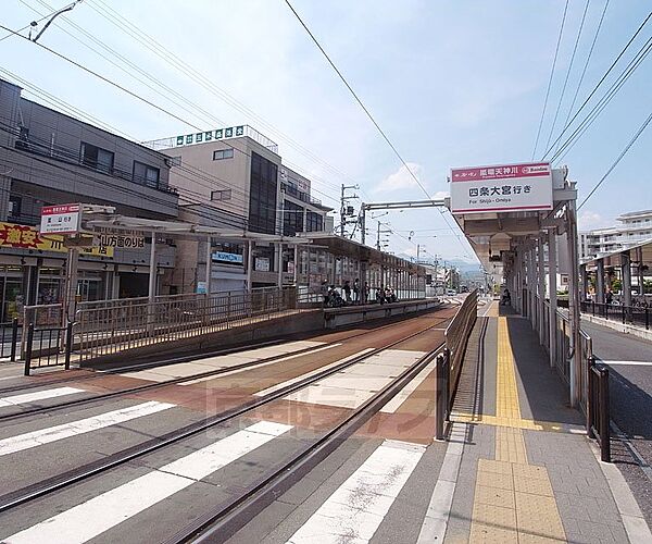 画像29:嵐電天神川駅まで1950m