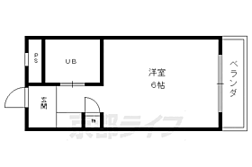 京都府京都市右京区西院東貝川町（賃貸マンション1K・4階・18.68㎡） その2