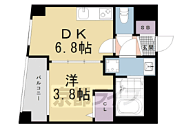 ファステート京都東寺グラン 101 ｜ 京都府京都市南区西九条唐戸町（賃貸マンション1DK・1階・28.11㎡） その2