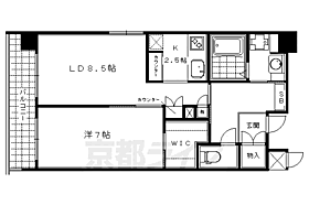 アスヴェル京都烏丸五条 701 ｜ 京都府京都市下京区東洞院通五条上ル深草町（賃貸マンション1LDK・7階・46.76㎡） その2