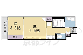 京都府京都市上京区浄福寺通中立売上る新桝屋町（賃貸マンション2K・1階・30.60㎡） その2