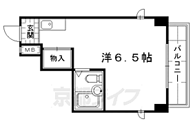 コーポ高倉 3-C ｜ 京都府京都市中京区高倉通二条下ル瓦町（賃貸マンション1R・3階・17.90㎡） その2