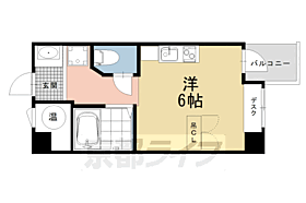 ＤＥＴＯＭ－1四条大宮 414 ｜ 京都府京都市中京区大宮通六角下ル六角大宮町（賃貸マンション1R・4階・18.31㎡） その2