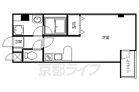 京都府京都市中京区聚楽廻東町（賃貸マンション1R・10階・26.46㎡） その2