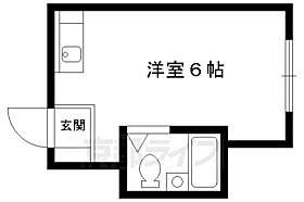 京都府京都市上京区上立売通六軒町西入柏清盛町（賃貸マンション1R・2階・15.26㎡） その2