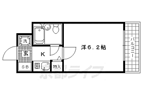 京都府京都市上京区今出川通寺町西入3筋目上る下塔之段町（賃貸マンション1K・2階・17.67㎡） その2