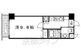 クリスタルグランツ京都高辻 1105 ｜ 京都府京都市下京区岩上通高辻下る吉文字町（賃貸マンション1K・11階・29.90㎡） その2