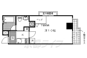 京都府京都市上京区今出川通烏丸東入上る相国寺門前町（賃貸マンション1K・2階・26.00㎡） その2