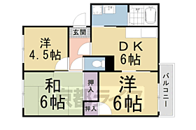 京都府京都市中京区夷川通室町西入冷泉町（賃貸アパート3LDK・2階・47.79㎡） その2