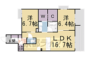 コート学林 205 ｜ 京都府京都市下京区花屋町通東中筋西入学林町（賃貸マンション2LDK・2階・72.93㎡） その2