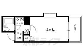 京都府京都市上京区鞍馬口通烏丸西入森之木町（賃貸マンション1K・3階・17.34㎡） その2