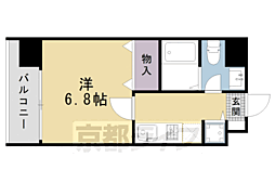 グランドパレス西大路 10階1Kの間取り