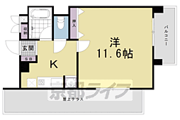 ＧＲＡＣＥ大宮通 7階1Kの間取り