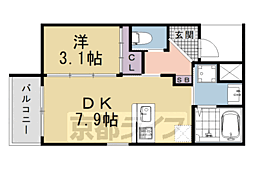 レシオス京都西院 1階