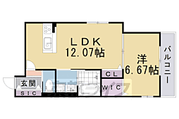 ＢＲＩＧＨＥＮＣＥ御陵南ＷＥＳＴ 3階/305