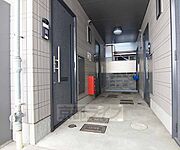 綺麗にされた廊下です。