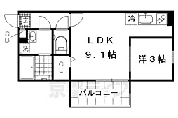 サンロイヤル深草 3階/301