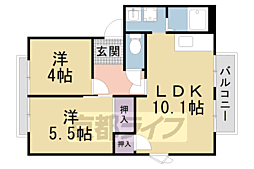 フジテラスA・B 2階/B202