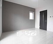 アクセントクロスのオシャレなお部屋です