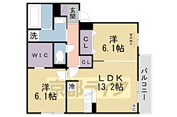 GRANVIA 2LDKの間取図画像