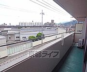 301号室からの室外風景です。