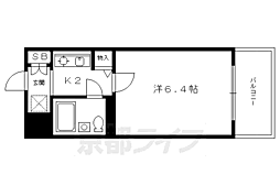 京福電気鉄道北野線 北野白梅町駅 徒歩15分 4階/-
