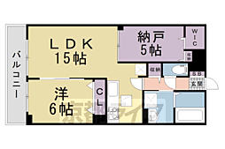 サンリットハーモニー 1SLDKの間取図画像