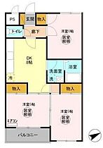 スカイハイツ諏訪 104 ｜ 茨城県日立市諏訪町３丁目（賃貸アパート3DK・1階・62.40㎡） その2