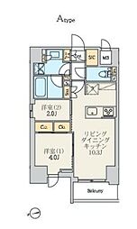 クレストコート北千住レジデンス 4階/-