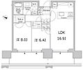 六本木グランドタワーレジデンス12階72.0万円