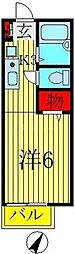 間取図画像 1K