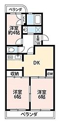 ストークマンション 3LDKの間取図画像