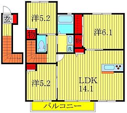 ソレイウ・ド・泉 2階