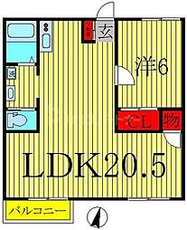 アークス柏の葉 2階/202