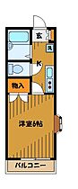 東京都小平市御幸町（賃貸アパート1K・2階・19.80㎡） その2