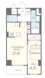 JR京浜東北・根岸線 石川町駅 バス9分 本牧二下車 徒歩1分の賃貸マンション 1階1LDKの間取り